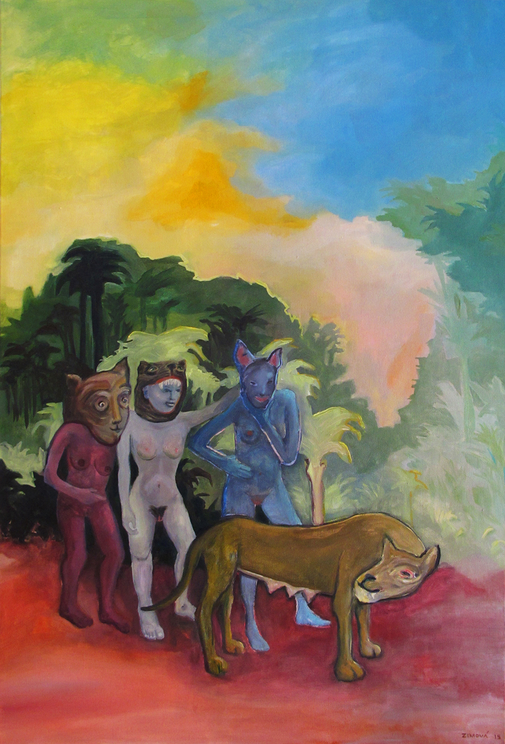 The best costume, 80 x 100 cm, oil on canvas, 2015